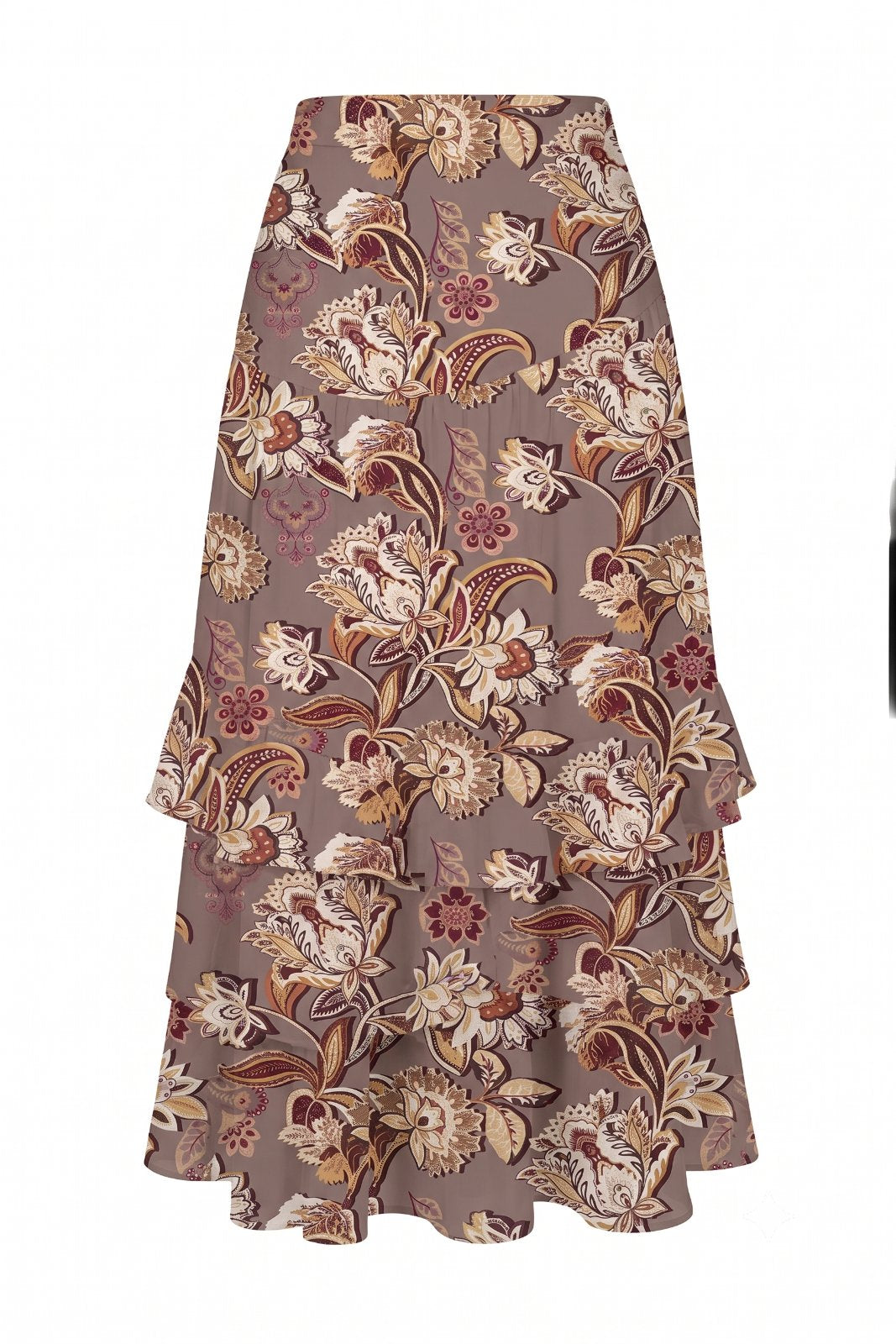 Kalina Skirt (Brown Pattern)