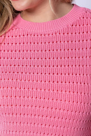 Paige Top (Medium Coral Pink)