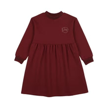 Varsity-Dress--Burgundy