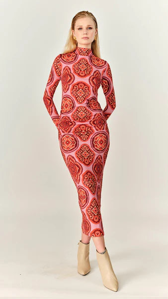 Bodycon Printed Dress