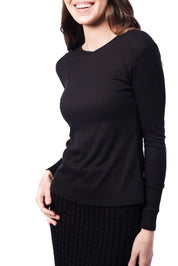 Romi Top Long Sleeve (Black)