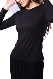 Romi Top Long Sleeve (Black)