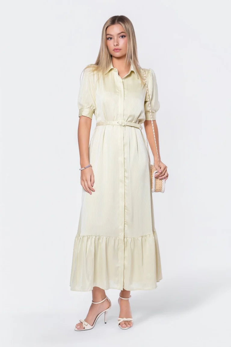 Rosalie Dress (Butter Yellow)