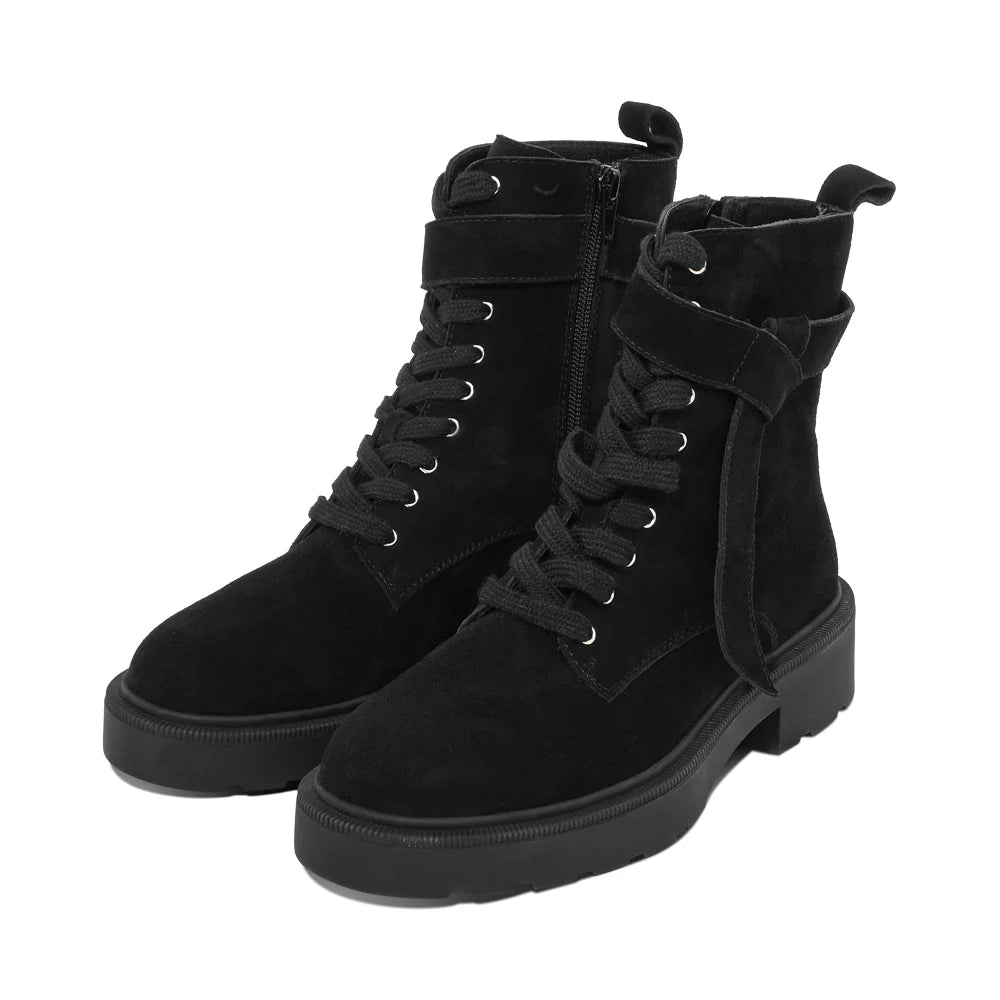 Sabinna Black Suede F26