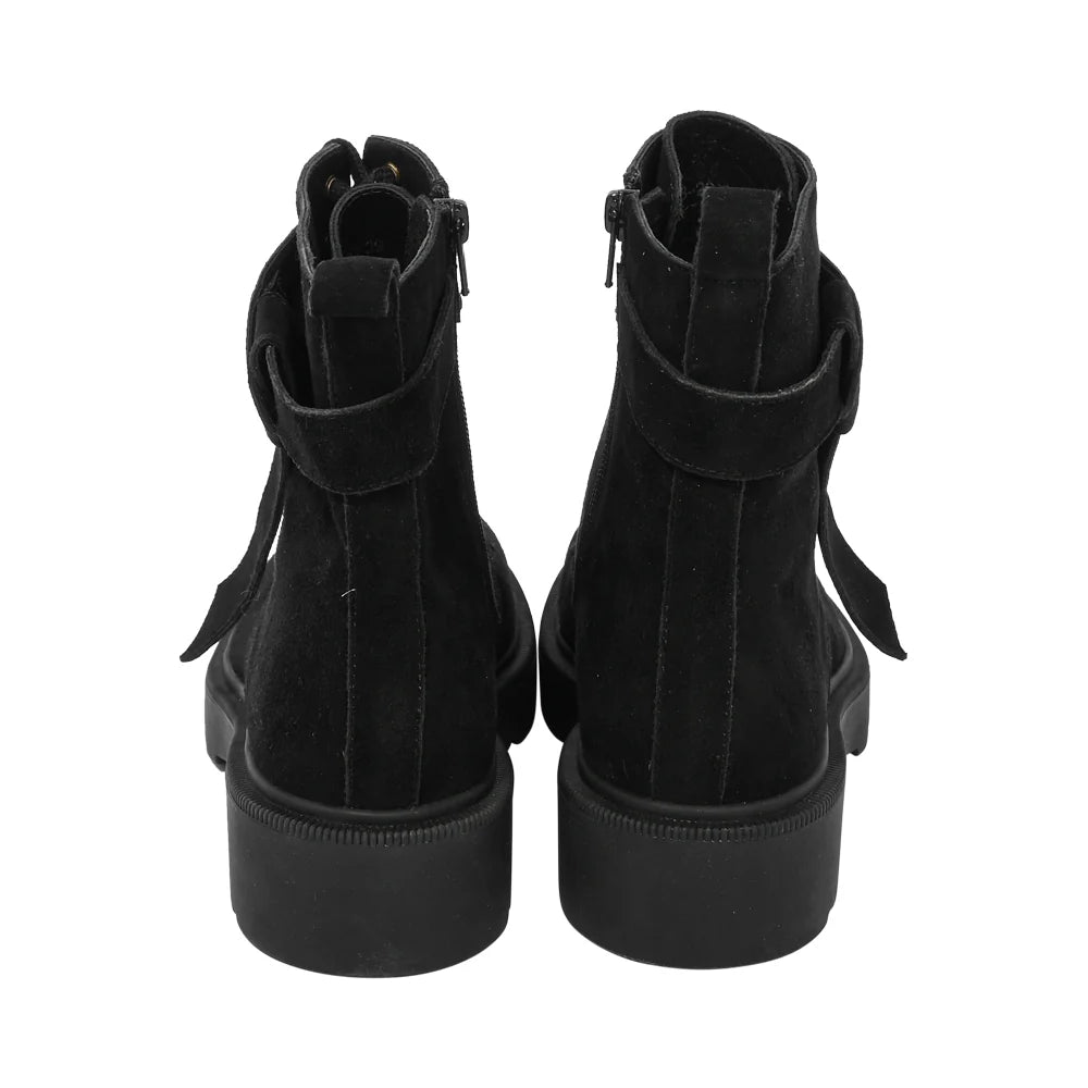 Sabinna Black Suede F26