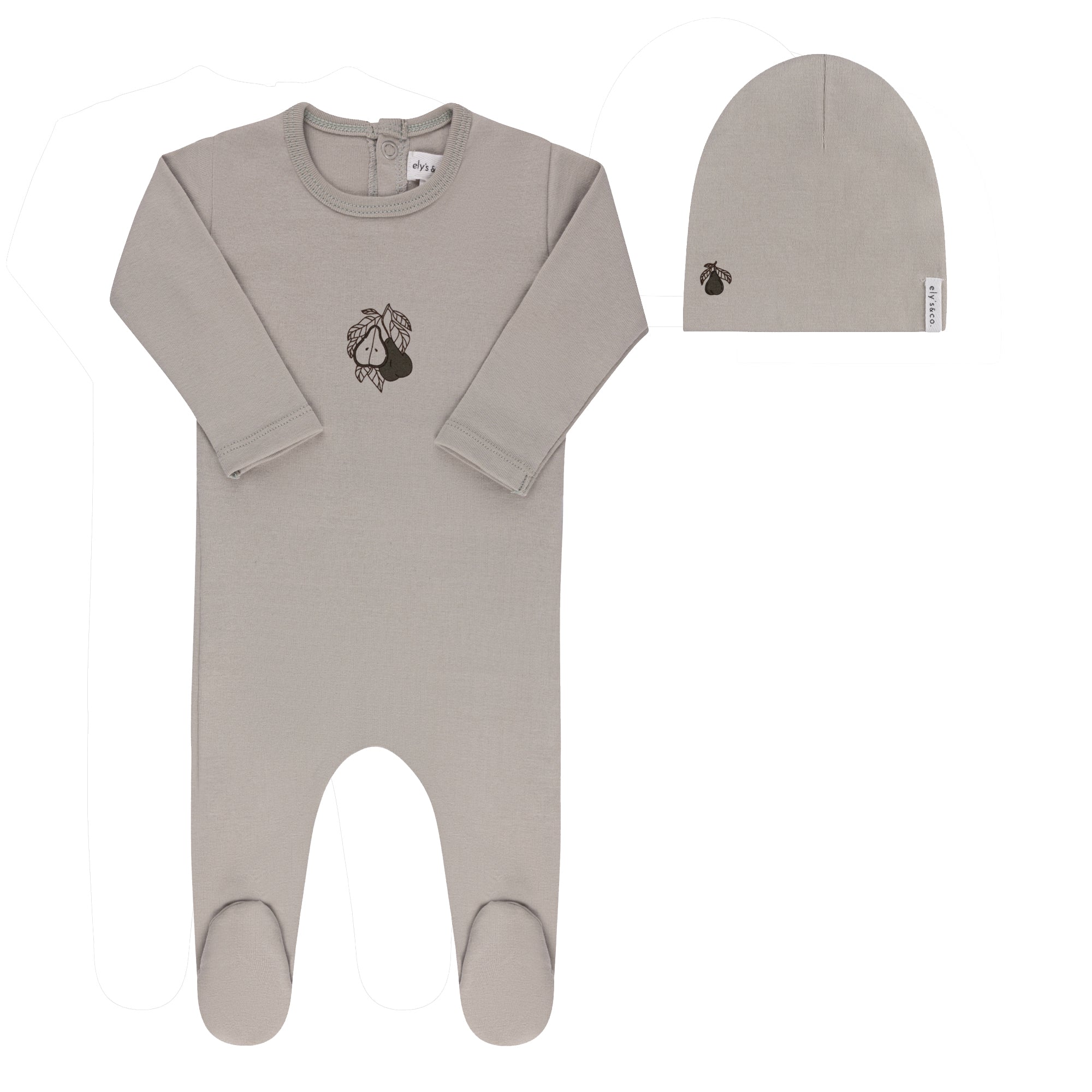 Fruit Collection- Footie + Beanie