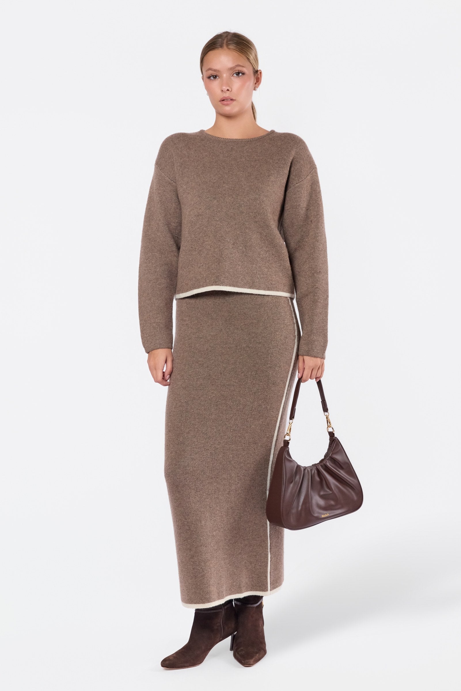 Sorina Skirt (Brown)