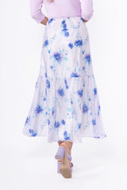 Siena Skirt (Purple Flower)