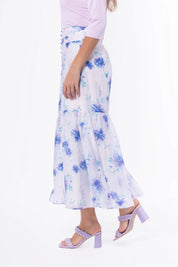 Siena Skirt (Purple Flower)