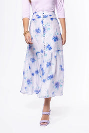 Siena Skirt (Purple Flower)
