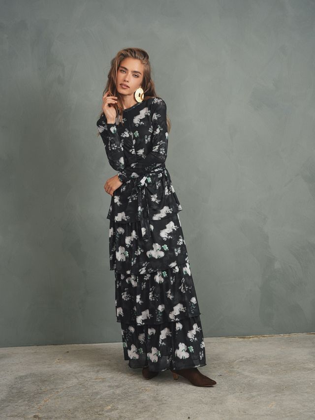 Layered Mesh Dress