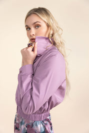 Logan Blouse in Lilac