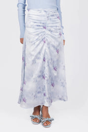 Sylvie Skirt (Blue/Grey)