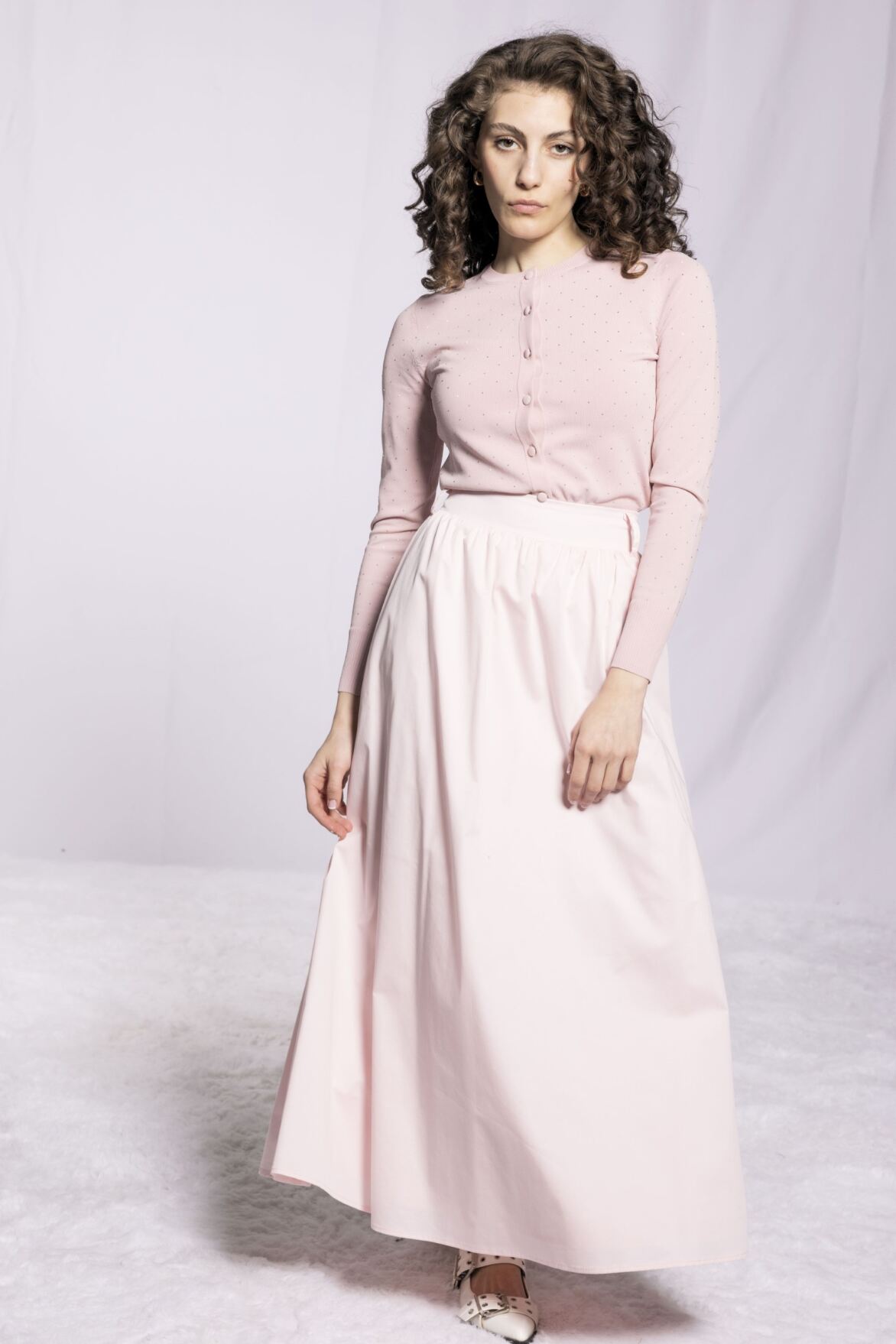 STUDDED RHINESTONE DETAIL CARDIGAN AVAILABLE IN 4 COLORS (26SD5)