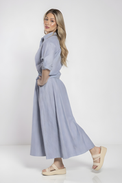 STRIPED COTTON SKIRT AVAILABLE IN 3 COLORS (26SM30)