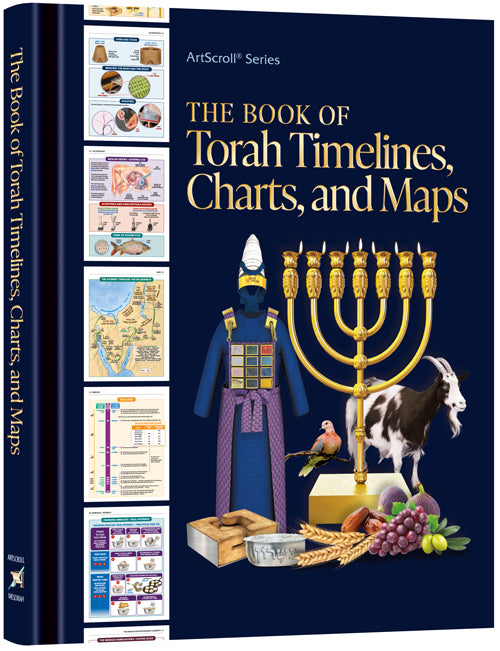 Enlarged The Book of Torah Timelines, Charts and Maps (Hard Cover)