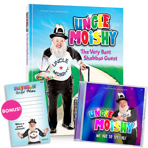 Uncle Moishy Book + CD Kit