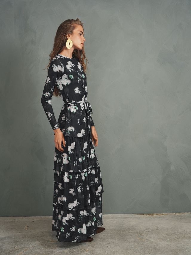 Layered Mesh Dress