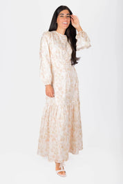 Valentina Dress (Beige)