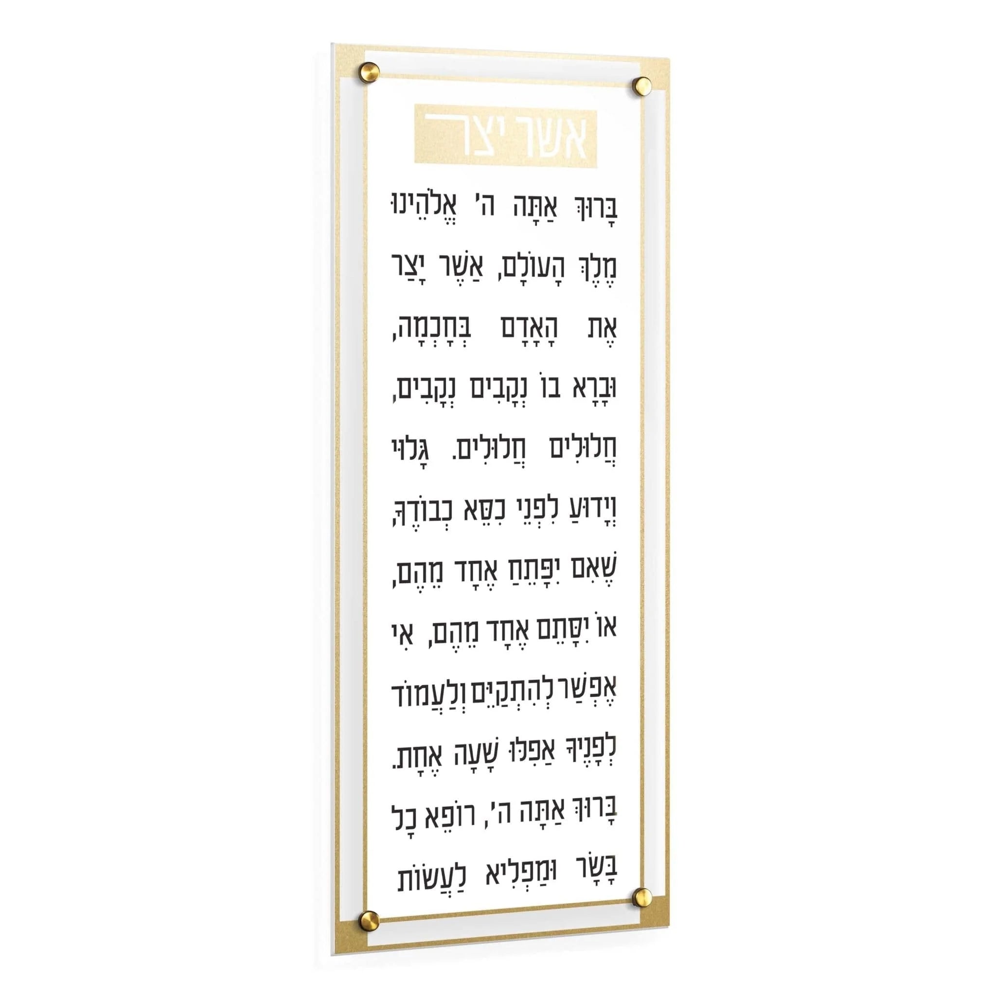 Basic Asher Yatzar - classic - 2.0