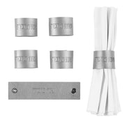 Rosh Hashana Leather Napkin Wraps