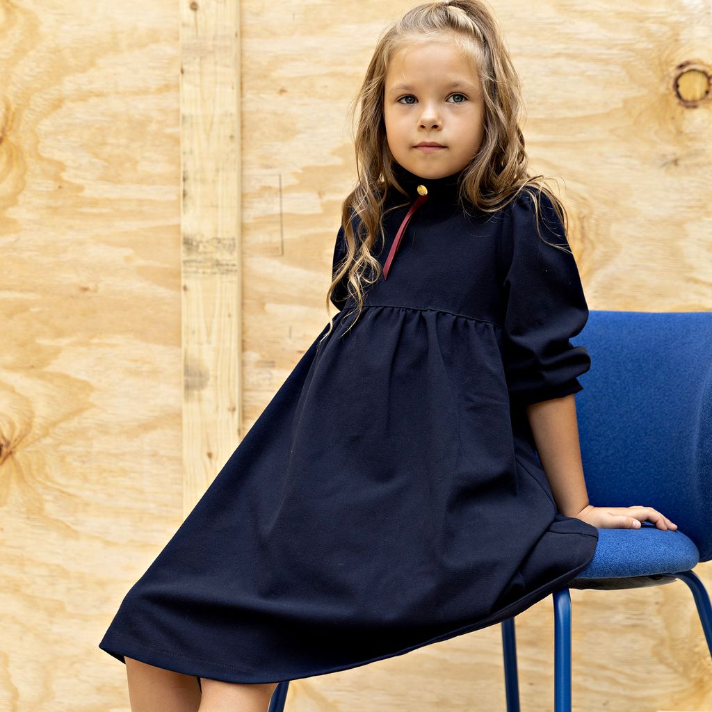 Tie Trim Dress