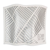 diagonal laser cut challah cover