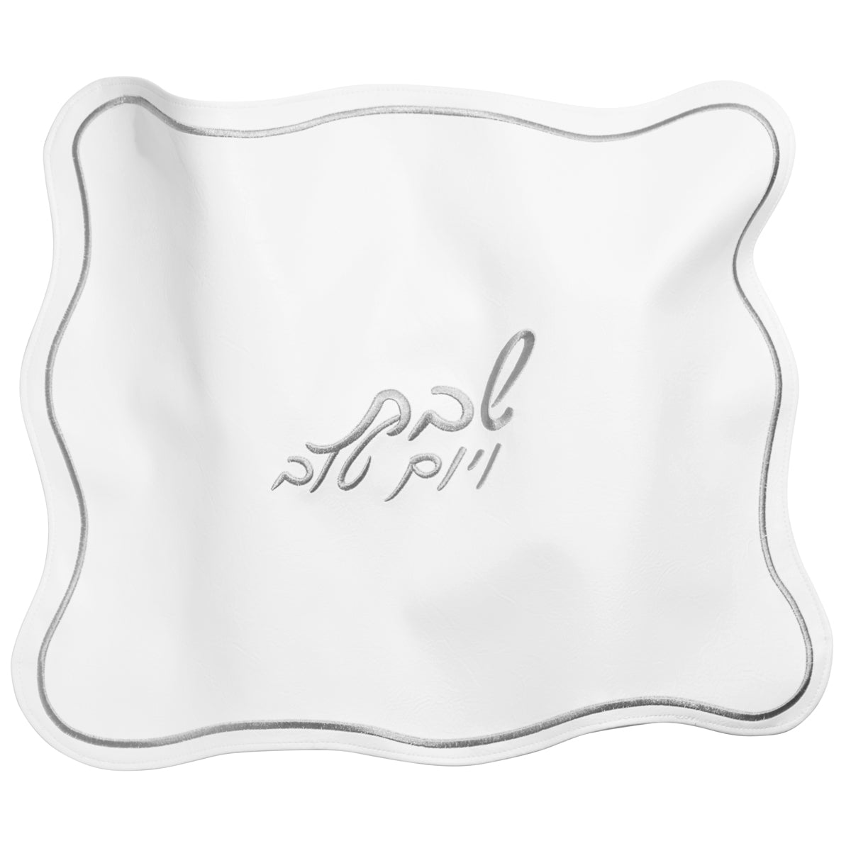 Challah-Cover-Pleather-Wavy-silver.jpg