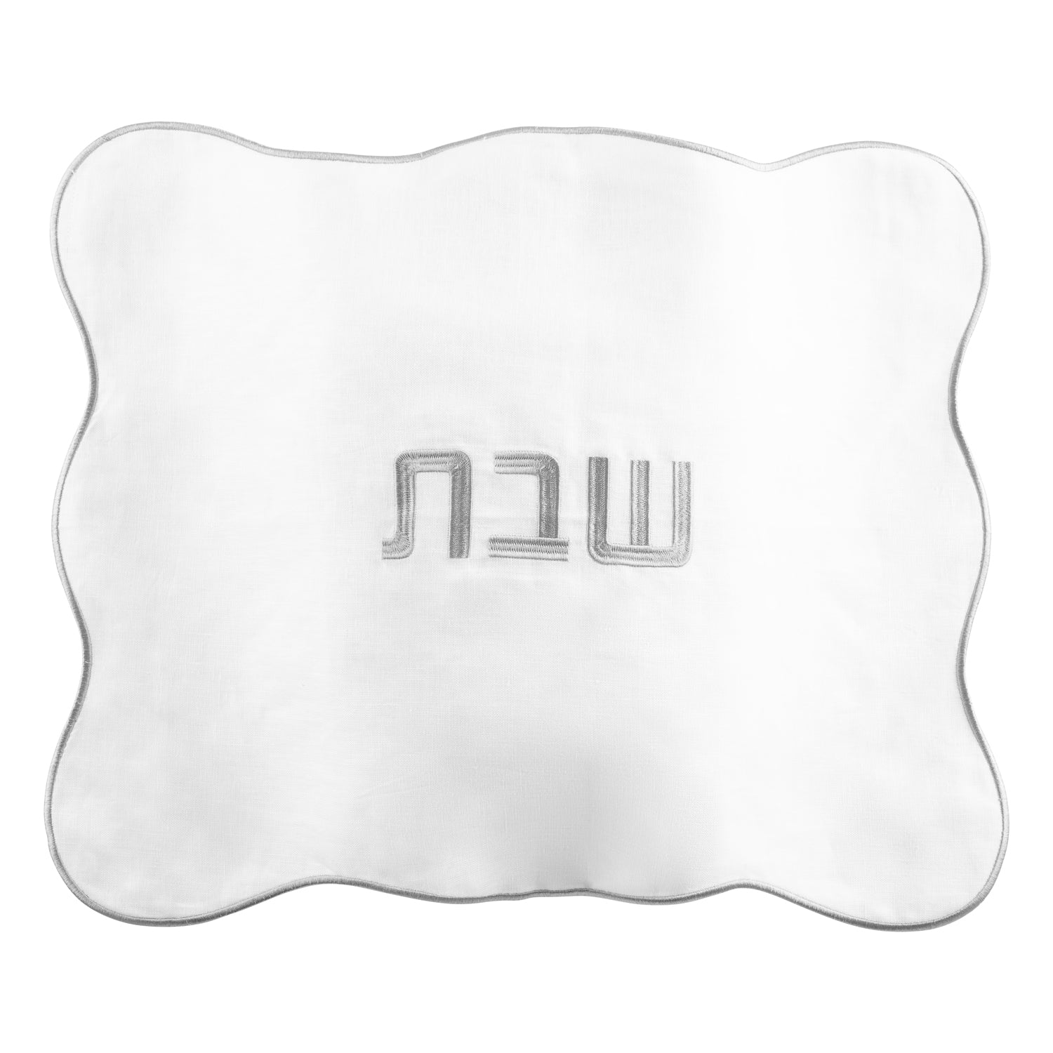 wavy linen challah cover