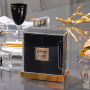 hardcover leather lucite bencher set