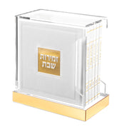 hardcover leather lucite bencher set